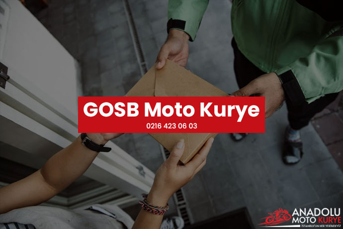 GOSB moto kurye